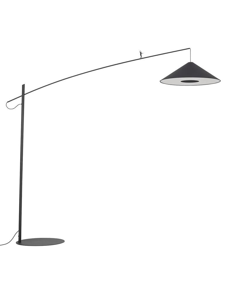 Торшер Nowodvorski 11768 Poise A E27 1x25 Вт IP20 Черный (27266036)