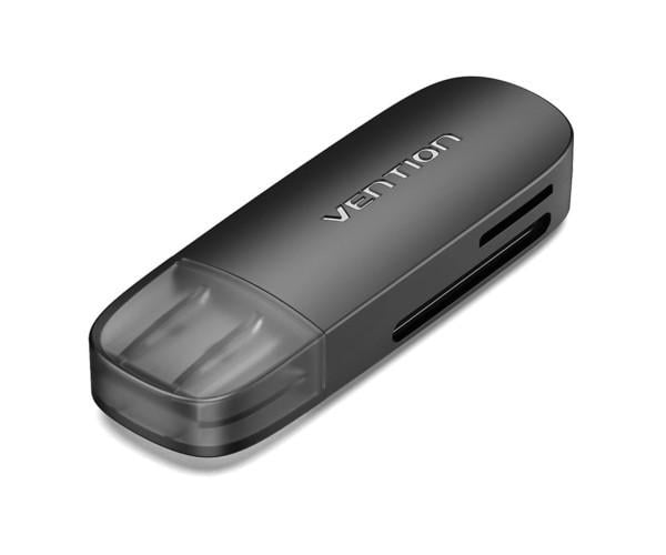 Картридер Vention CLFB0 USB3.0/TF/SD Grey