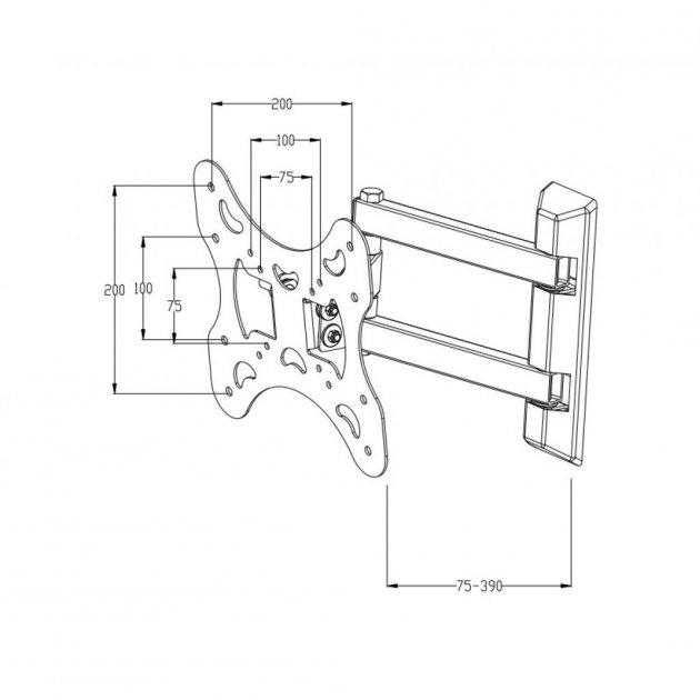 Кронштейн Vinga TM32-2252 14-42" 200х200 - фото 3