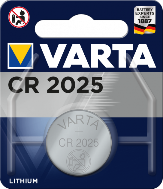 Батарейка литиевая Varta CR2025 (29924500)