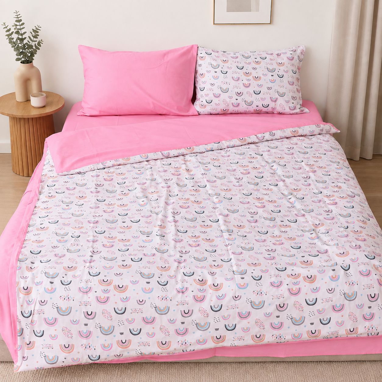Комплект постельного белья детский PaniPava Candy Rainbow Муслин-Поплин 110х140 см (109721914)