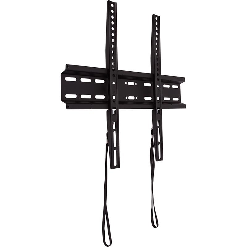 Кронштейн для телевизора HiSmart HS083335 фиксированный настенный 32–55" до 35 кг VESA 400х400 мм Черный (657989)