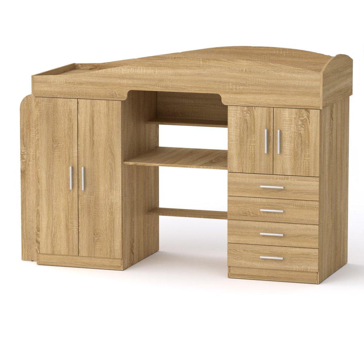 Ліжко Компаніт Універсал-2 Дуб сонома (530_komp_W_NM) - фото 1 Ліжко Компаніт Універсал-2 Дуб сонома (530_komp_W_NM) - фото 1