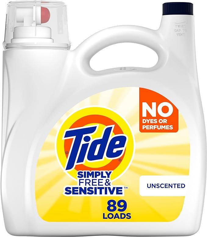 Пральний засіб рідкий Tide Simply Free & Sensitive 89 завантажень