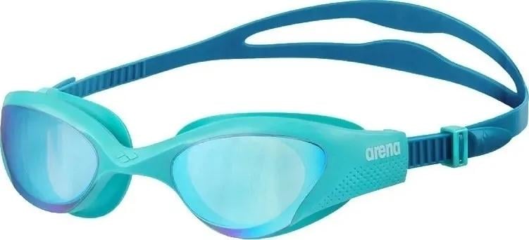Очки для плавания Arena THE ONE MIRROR Бирюзово-синий (003152-107)
