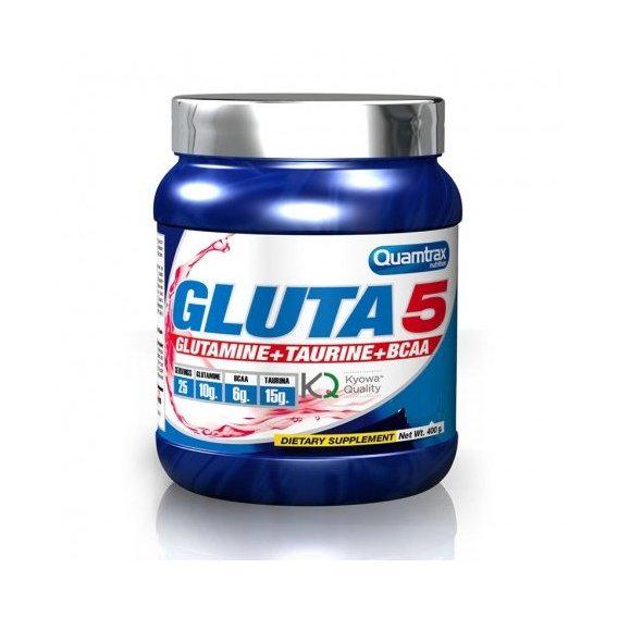 Аминокомплекс для спорта Quamtrax Gluta 5 400 г 25 порций Orange
