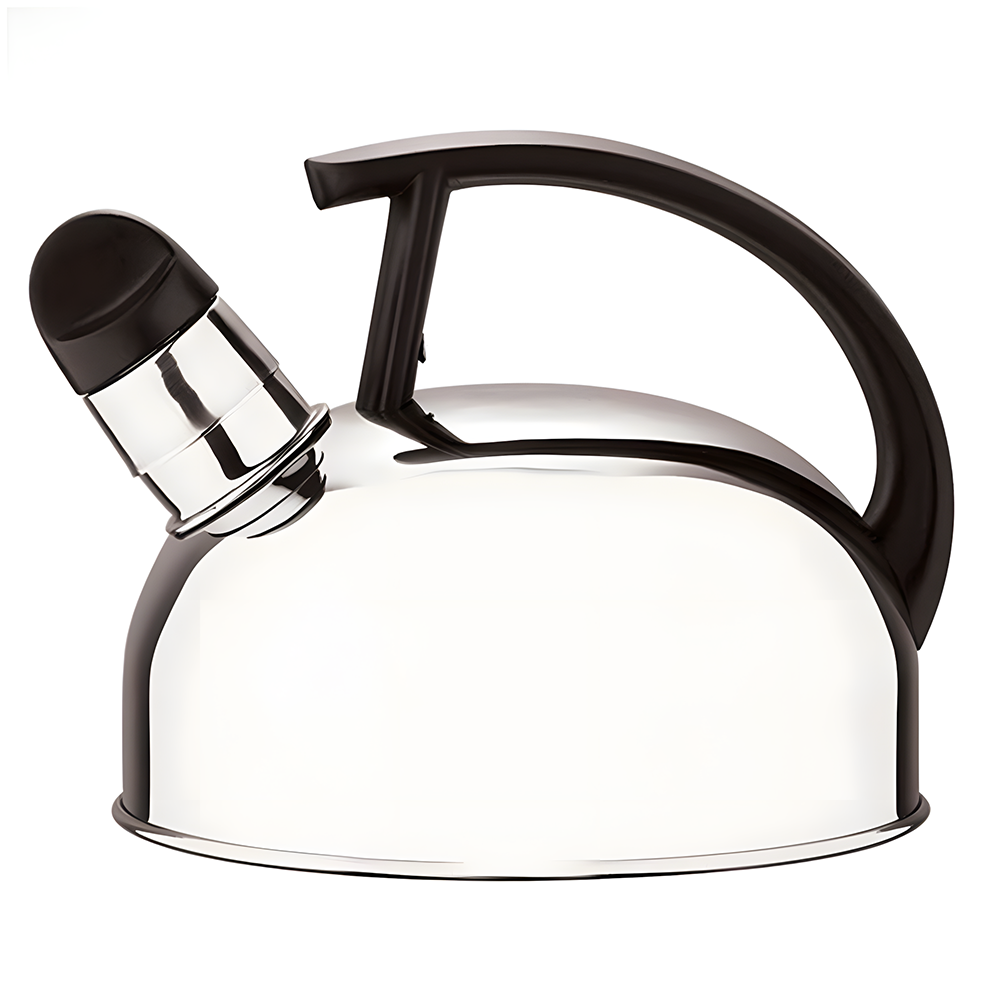 Чайник для плиты со свистком EdgeSteel нержавеющая сталь одинарное дно 1,5 л (03-MH-1762) - фото 3 Чайник для плиты со свистком EdgeSteel нержавеющая сталь одинарное дно 1,5 л (03-MH-1762) - фото 3