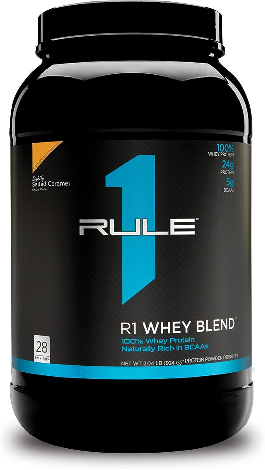 Протеїн Rule One Whey Blend Salted Caramel 908 г