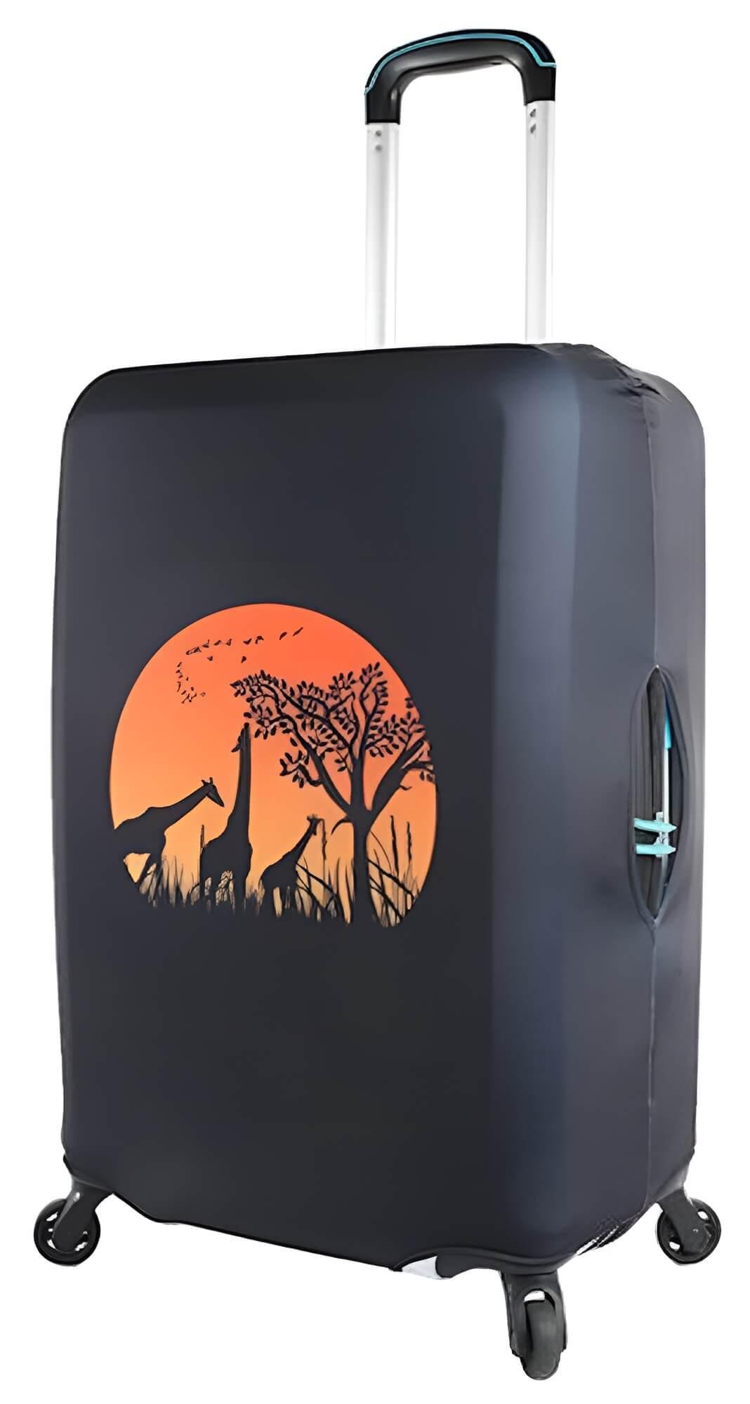 Чехол для чемодана Snowball Safari L Разноцветный (55576150719)