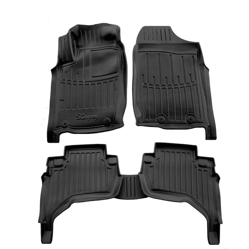 Коврики Stingray 3D Stingray для Mitsubishi L200 2006-2015 гг. полиуретан Черный
