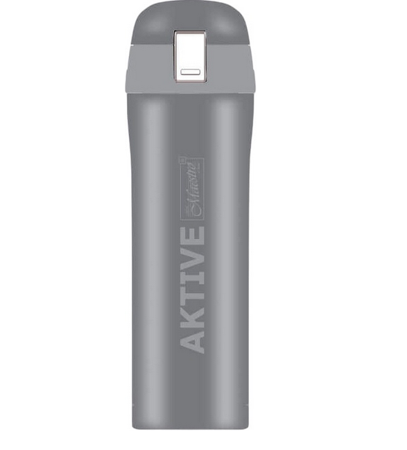 Термос із нержавіючої сталі Maestro 400 мл Сірий (MR-1643-40C)