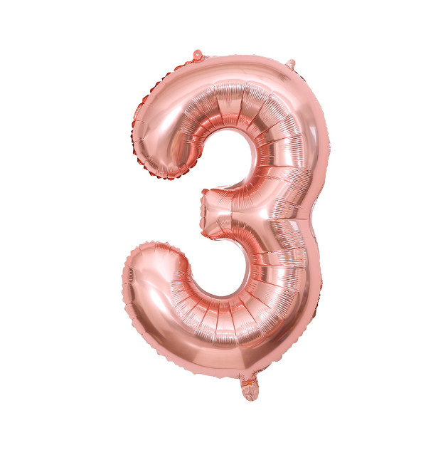 Кулька надувна у формі цифри 3 7978 40х98 см Рожевий (4399286) Кулька надувна у формі цифри 3 7978 40х98 см Рожевий (4399286)