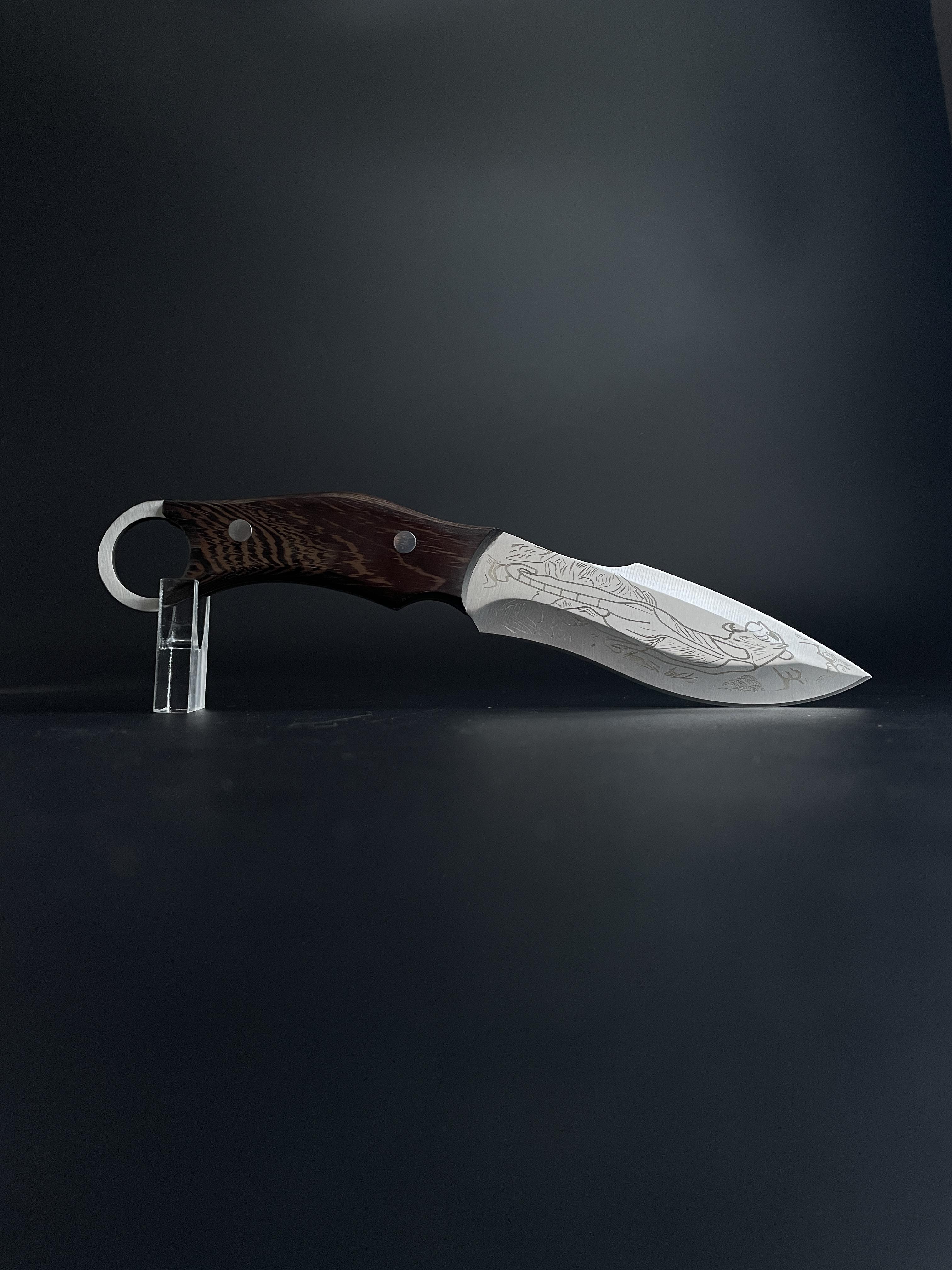 Нож туристический 1-2460 нержавеющая сталь (KN1064) - фото 16 Нож туристический 1-2460 нержавеющая сталь (KN1064) - фото 16