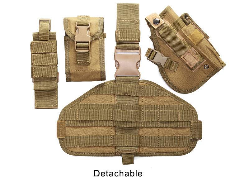 Кобура набедренная Smartex 3P Tactical ST-057 Black - фото 6 Кобура набедренная Smartex 3P Tactical ST-057 Black - фото 6