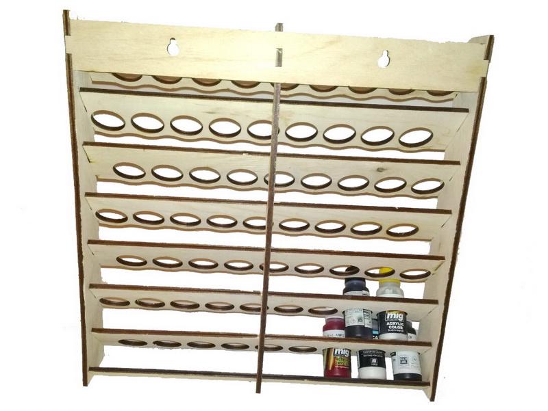 Настенный модуль LMG WO-1226 для 63 емкостей диаметром 25 мм - фото 3