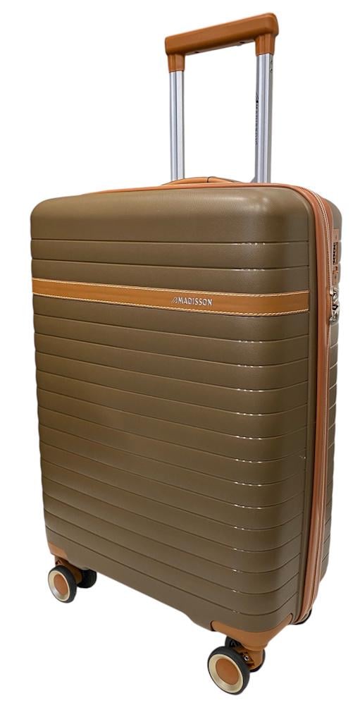 Чемодан компактный Madisson Snowball 63703 полипропилен Коричневый
