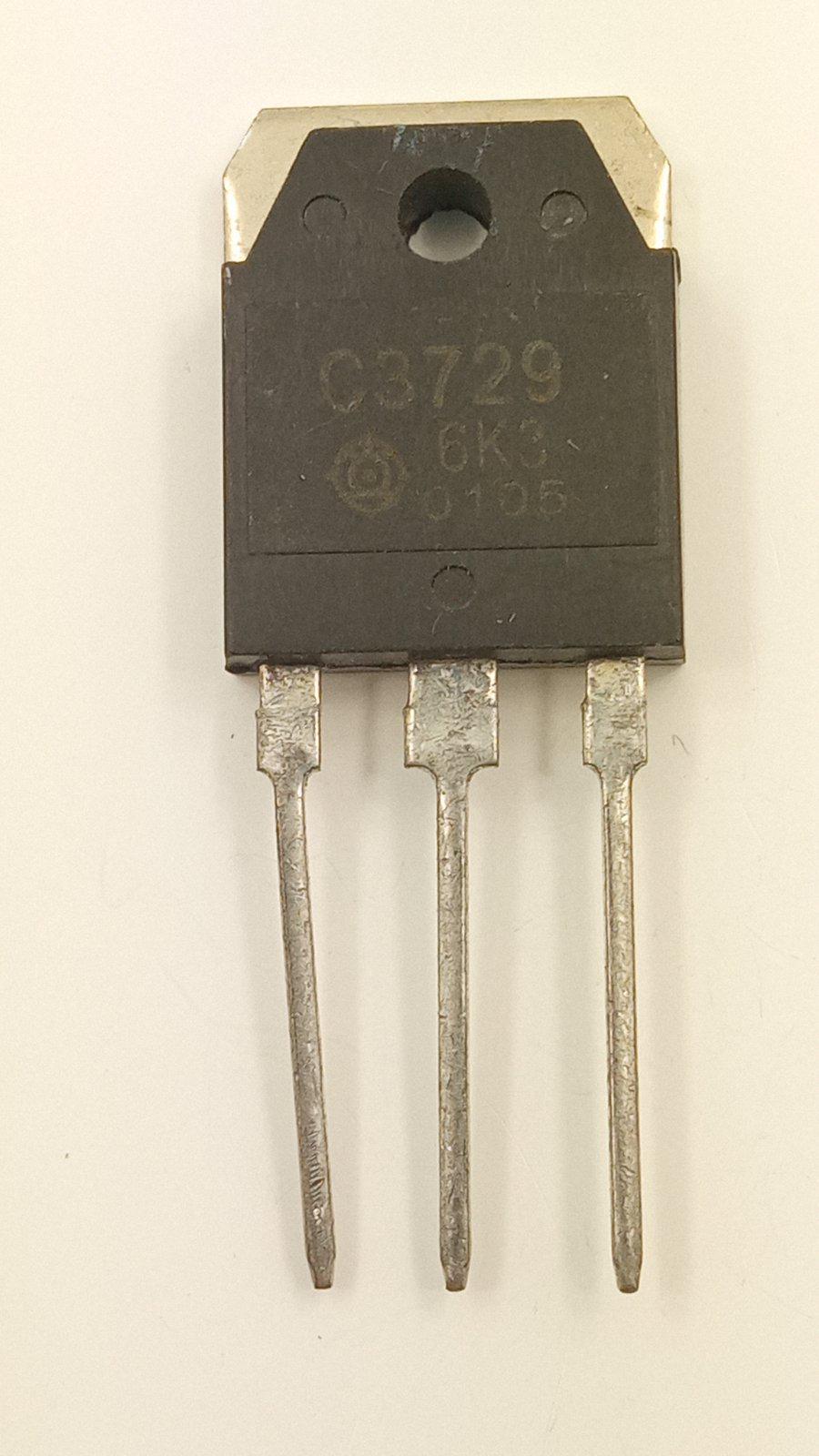 Транзистор 2SC3729 npn 800V 5A 50W TO-218 (03050)