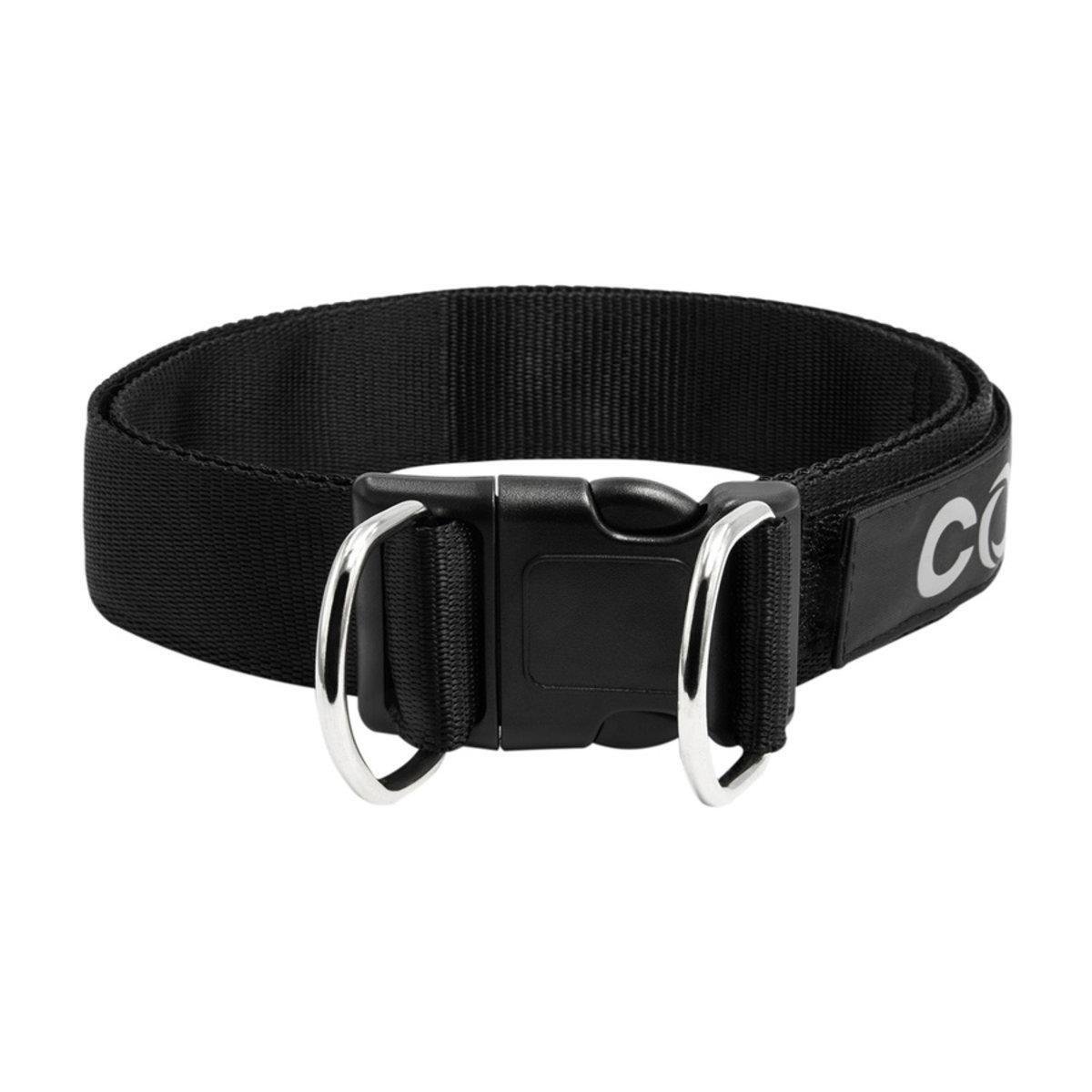 Нашийник з нейлону №3 регульований на липучці 40 мм х 45-80 см Чорний (6439 Col) Нашийник з нейлону №3 регульований на липучці 40 мм х 45-80 см Чорний (6439 Col)