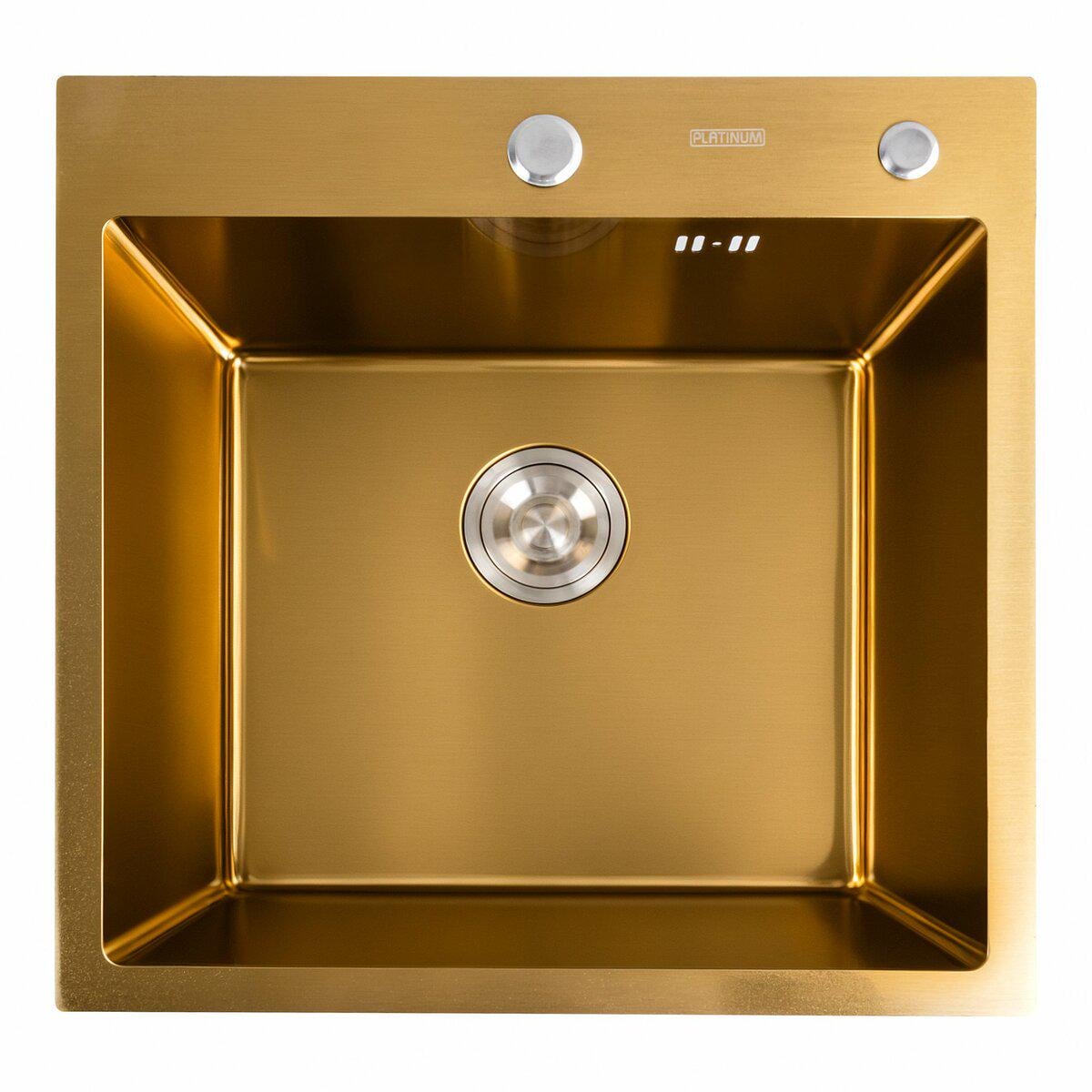 Мойка для кухни Platinum Handmade PVD 50x50х220 мм