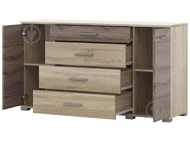 Комод для вещей Эверест Бриз К-6 сонома трюфель