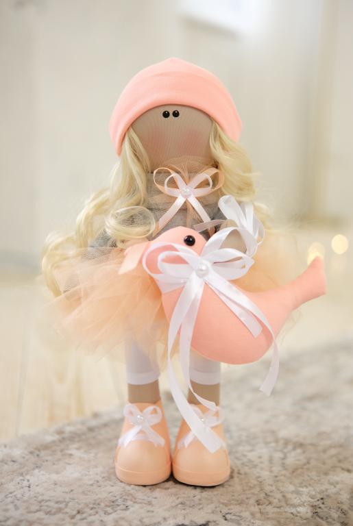 Лялька Тільда Ліра ручної роботи (3417)