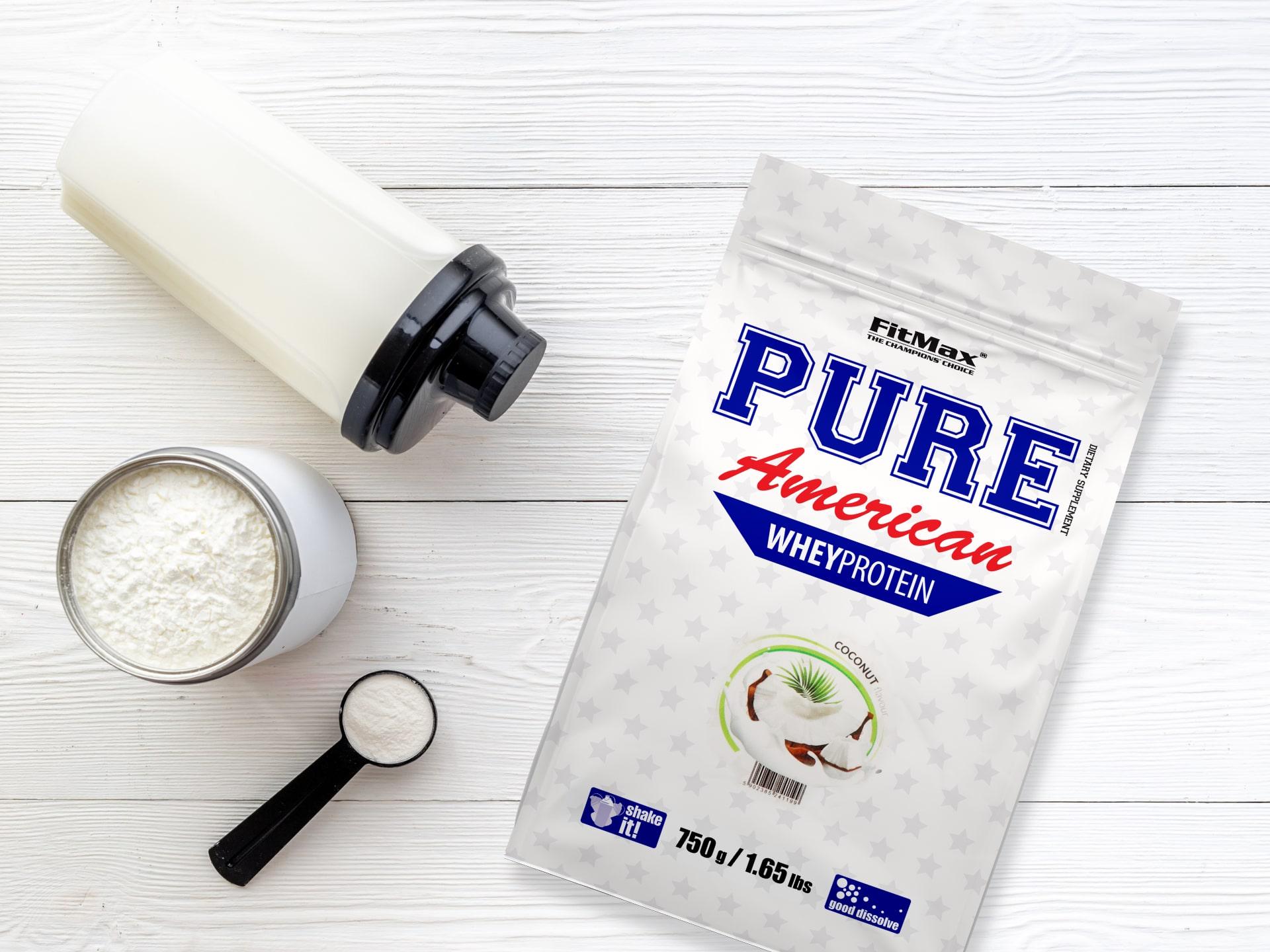 Протеїн FitMax Pure American Protein Coconut 750 g - фото 3