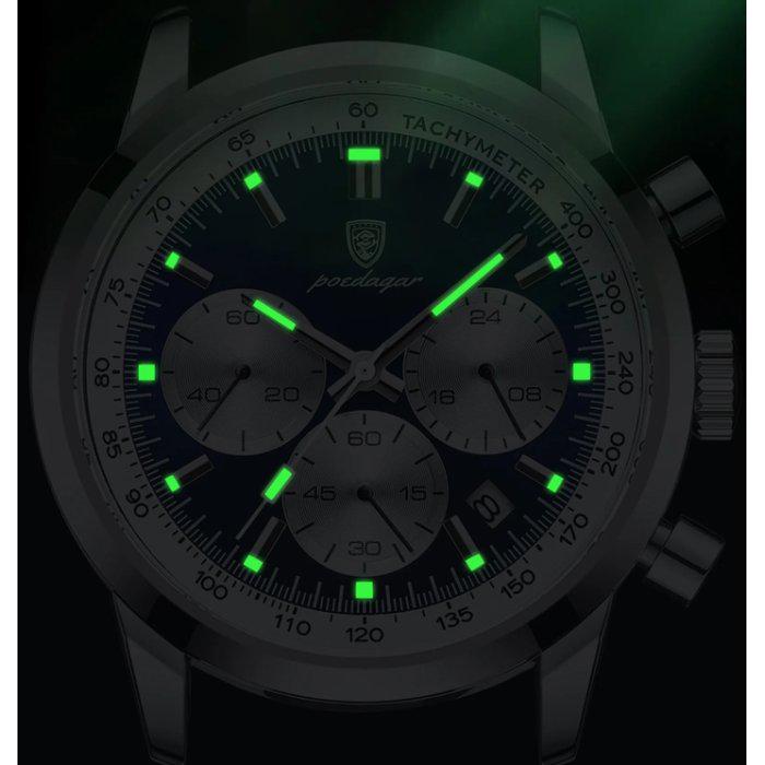 Годинник наручний чоловічий Poedagar Innova Brown (1668) - фото 8