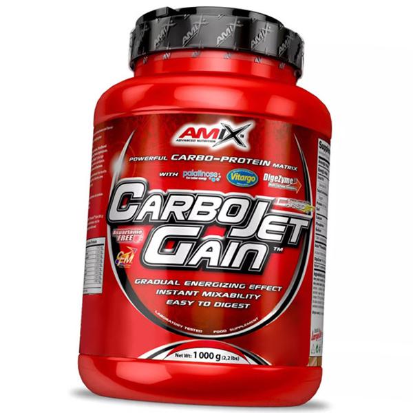 Гейнер углеводно-протеиновый Amix Nutrition CarboJET Gain 1000 г Клубника (30135002)