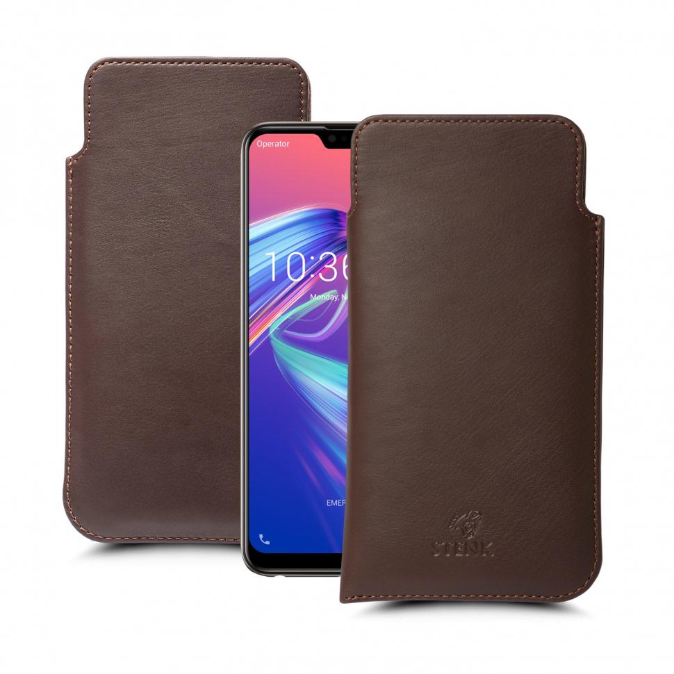 Футляр Stenk Elegance для ASUS ZenFone Max Pro M2 (ZB631KL) Коричневый (62439)