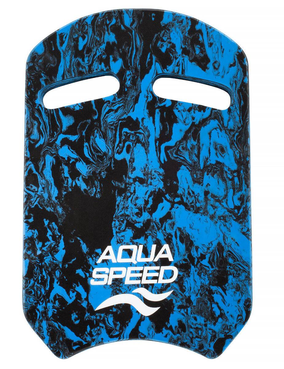 Дошка для плавання Aqua Speed ​​SWIRL PULLBUOY 43х28х3,6 см Чорний/Синій (162-10)