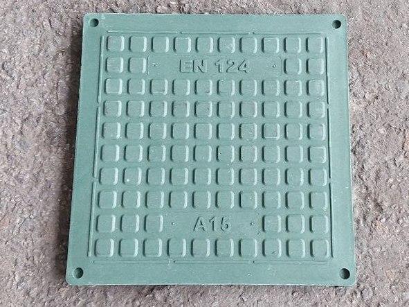 Крышка канализационного люка Войс А15 600х600 мм 4 т Зеленый (voys62) - фото 6 Крышка канализационного люка Войс А15 600х600 мм 4 т Зеленый (voys62) - фото 6