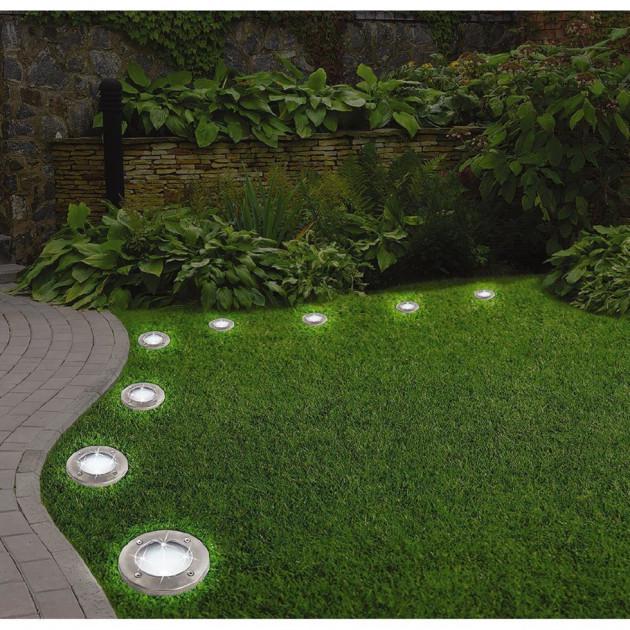 Светильник Solar Disk Lights на солнечной батарее 16 шт. - фото 10