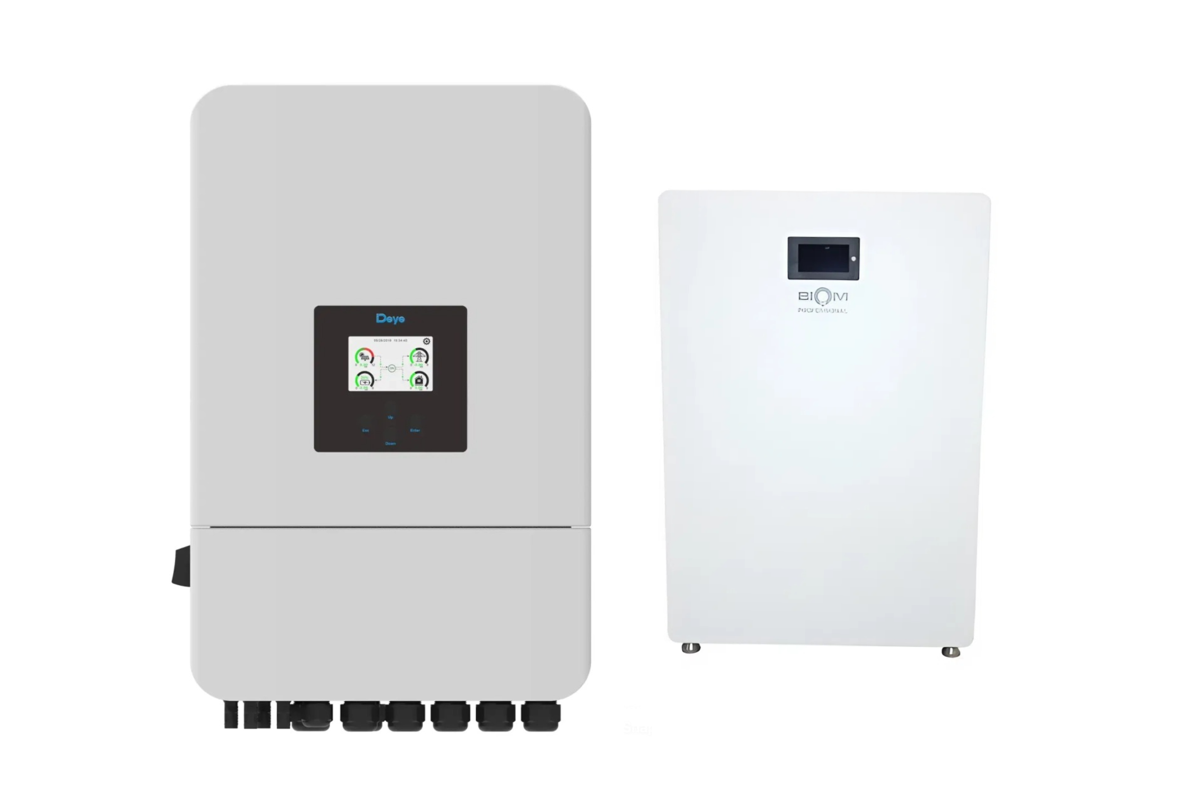 Инвертор Deye SUN-15K-SG05LP3-EU-SM2 15 кВт и Biom Professional BALFP-512200-V1 10,24 кВт·ч (33148626)