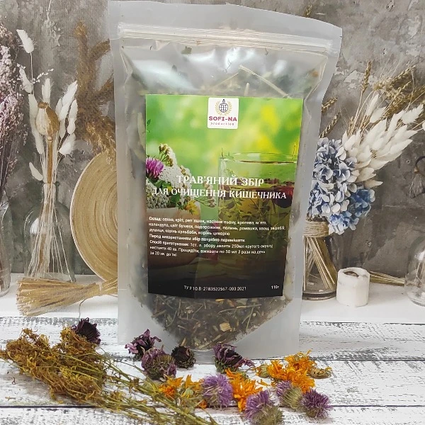 Сбор травяной для очищения кишечника 110 г (1769977396)