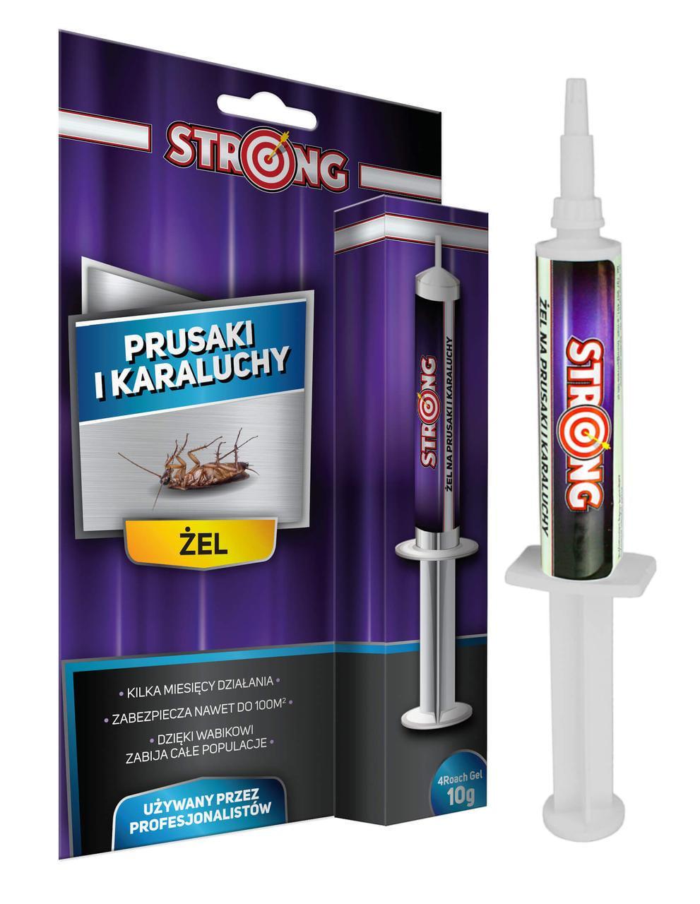 Гель от тараканов и чешуйниц Strong 10 г (3841096 NV)