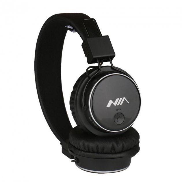 Наушники беспроводной для телефона и компьютера с микрофоном NIA X3