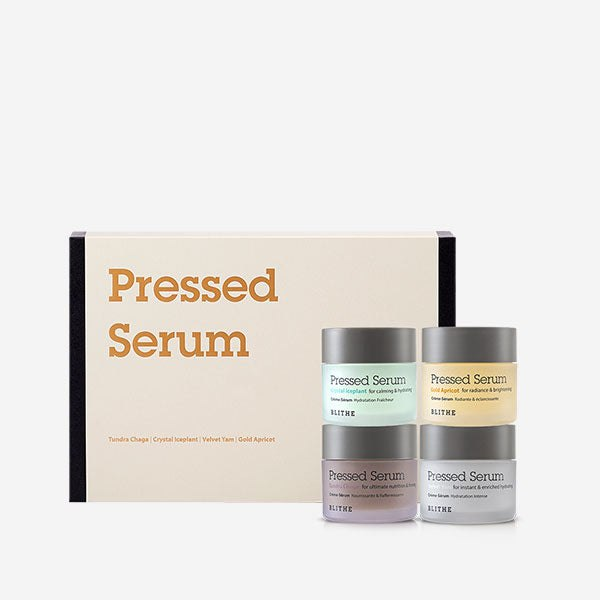 Крем-серумы делюкс-коллекция прессованные Blithe Pressed Serum Deluxe Collection 20 мл 4 шт.