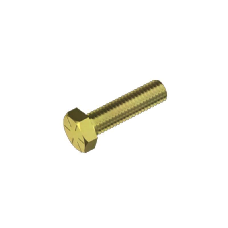 Болт дюймовый Metalvis 5/8"-11x1 3/4" резьба UNC сталь Gr8 цинк желтый под ключ 15/16" ASME B18.2.1 2 шт. (I5N60I5N6150450810)