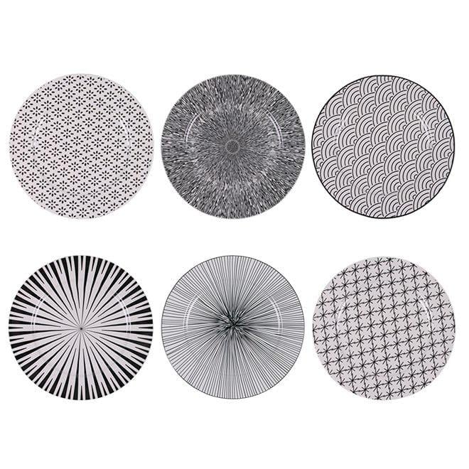 Набор тарелок керамических Flora Seoul микс 27 см. 6 шт. (45235) Набор тарелок керамических Flora Seoul микс 27 см. 6 шт. (45235)