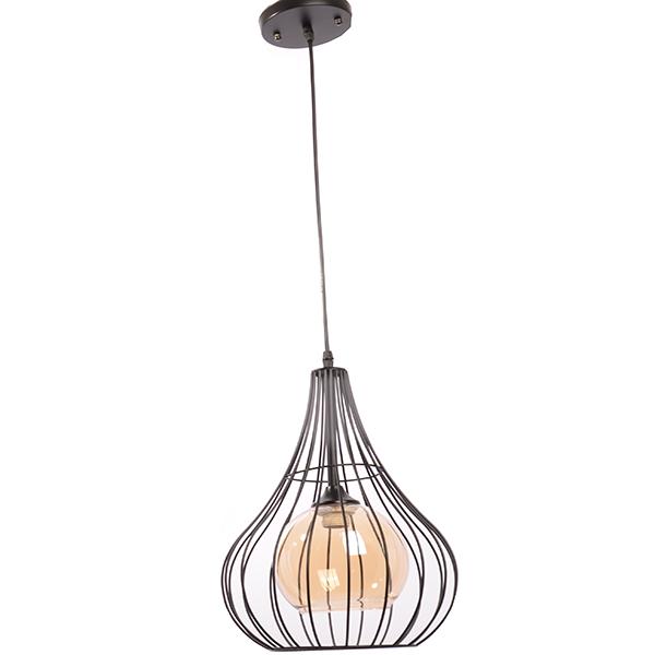 Люстра підвісна Свет Лофт SR-N3961/1H BK на 1 плафон Чорний