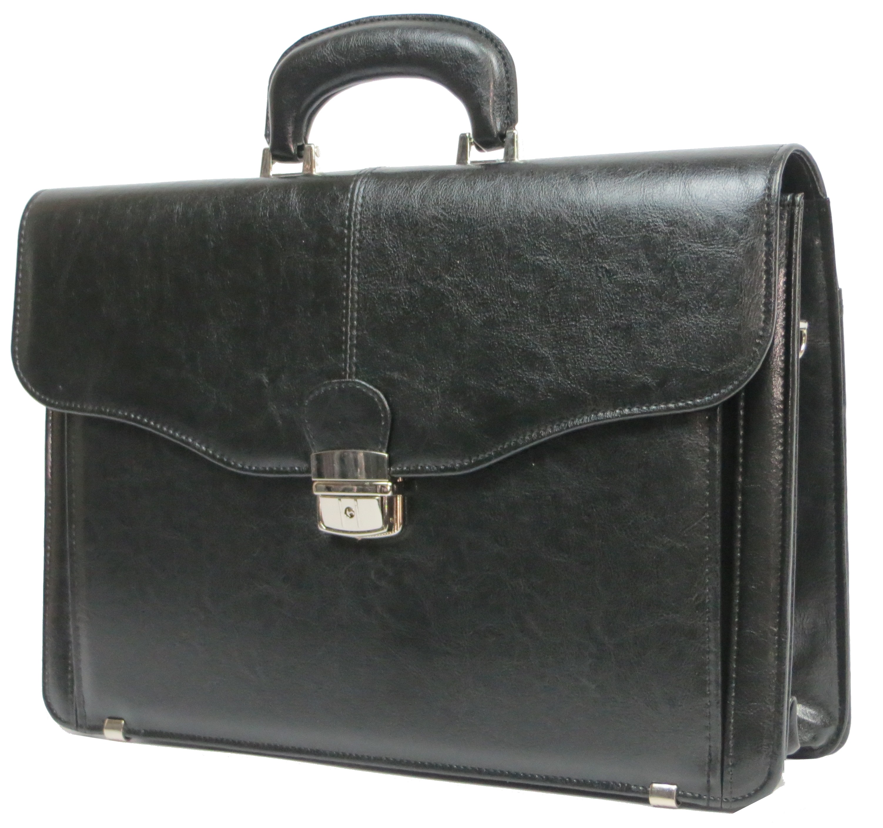 Портфель мужской JPB из экокожи Черный (TE-34)