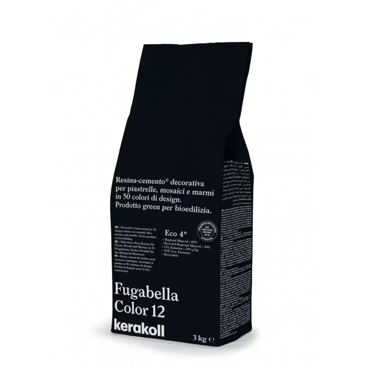 Фуга для швов Kerakoll Fugabella 3 кг Color 12 (KFG12)