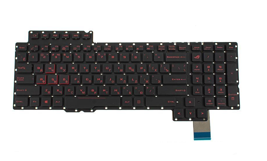 Клавіатура для ноутбука ASUS G752 Black (171767) Клавіатура для ноутбука ASUS G752 Black (171767)