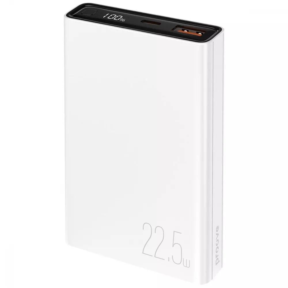 Повербанк Proove Hyper Flux 10000 mAh 22,5W 3A White (000377)