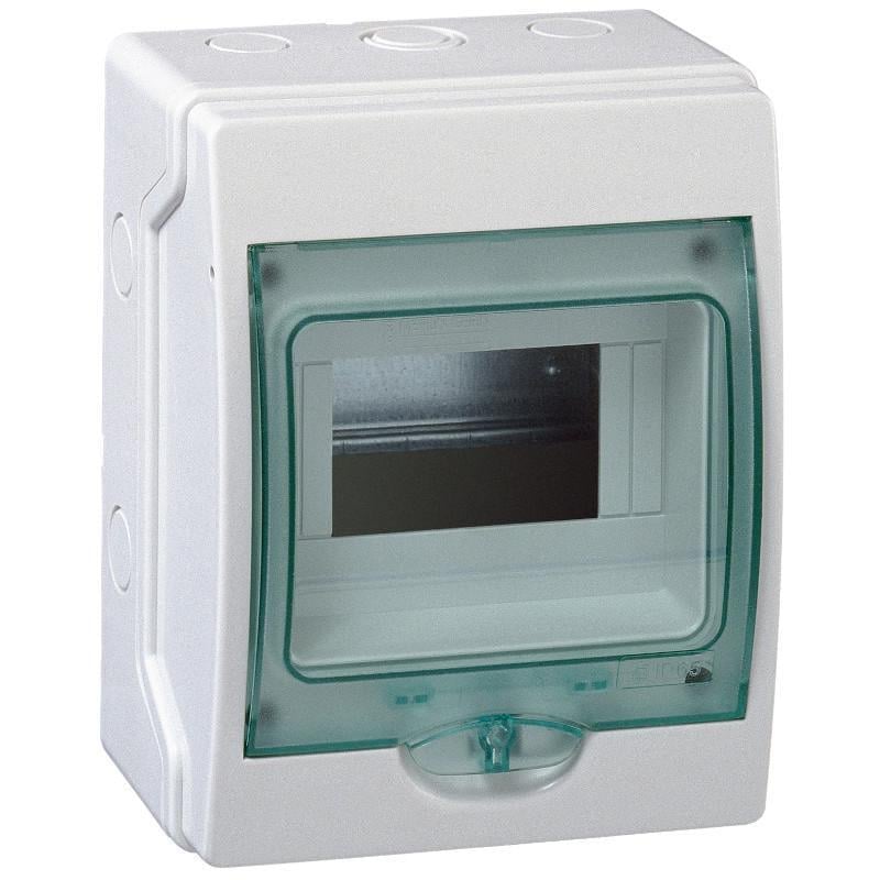 Щит навісний Schneider Electric Kaedra Mini на 6 модулів (13977) Щит навісний Schneider Electric Kaedra Mini на 6 модулів (13977)