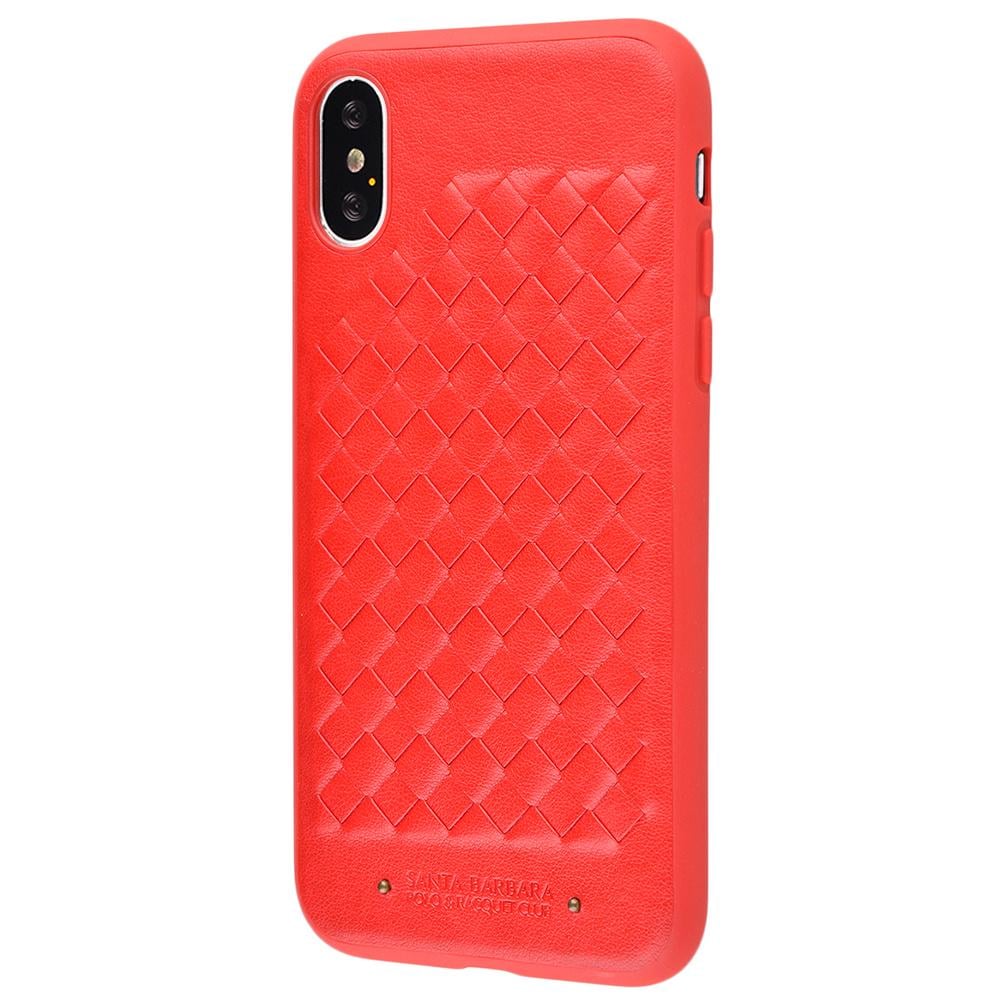 Чехол Polo Ravel Leather для iPhone X/XS Red