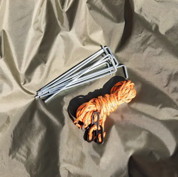 Палатка Pop-Up двухместная с автоматическим каркасом 245х145х100 см Зеленый - фото 15