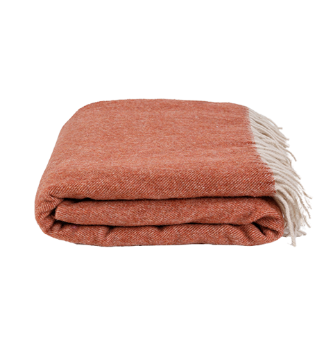 Плед Lanavitta Wool Mix 140х200 см Терракот (CN17483) - фото 1 Плед Lanavitta Wool Mix 140х200 см Терракот (CN17483) - фото 1