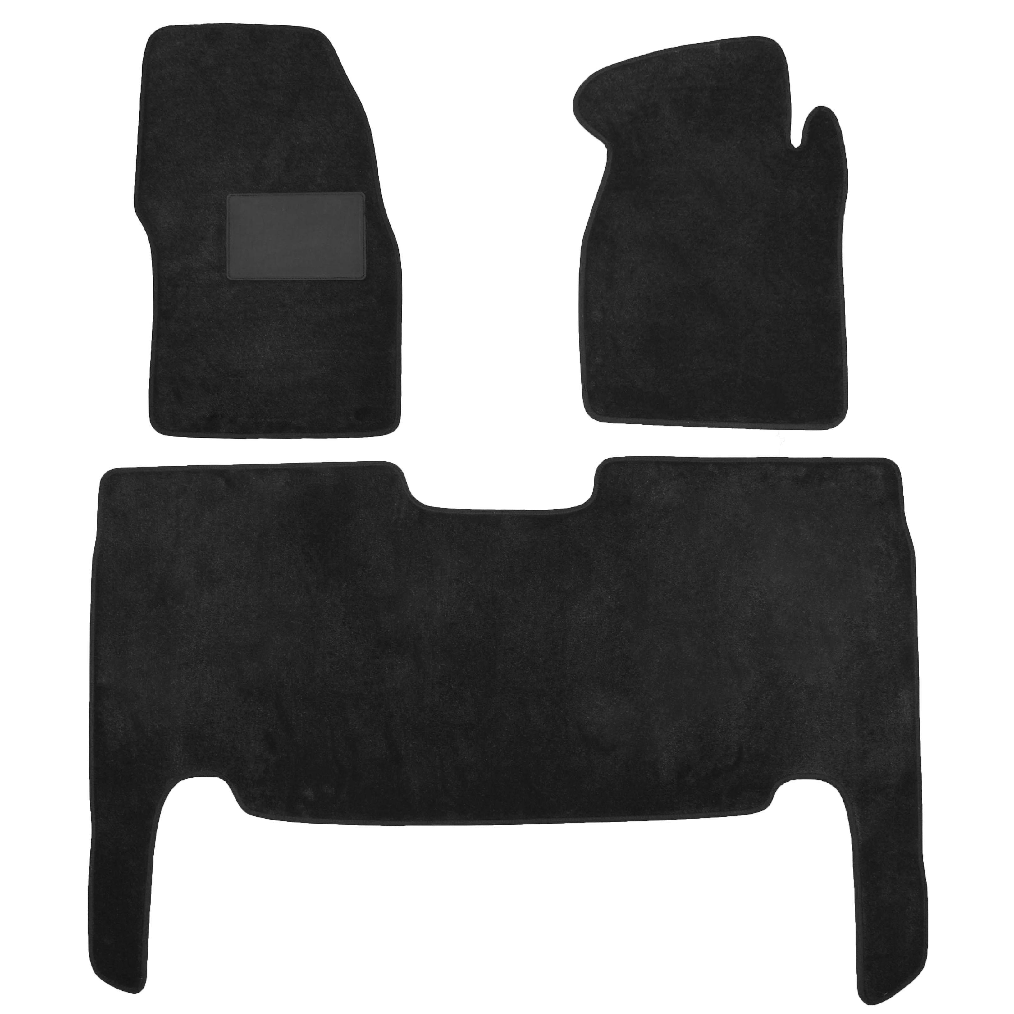 Коврики в салон для UAZ (УАЗ) 3163 Patriot '05-14 текстильные Черный (165564)