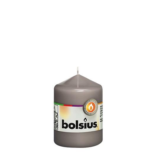 Свічка стовпчик Bolsius 80/58 Сірий (1732041223)